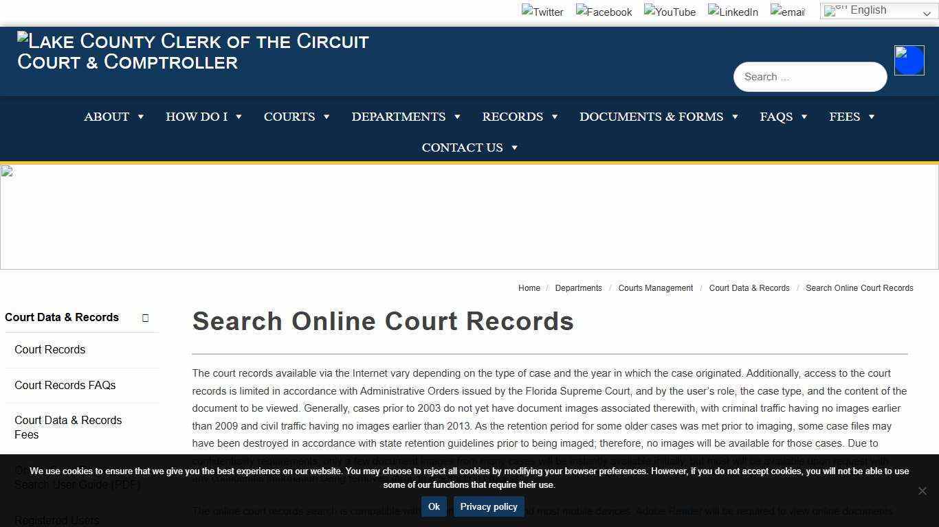 Search Court Records